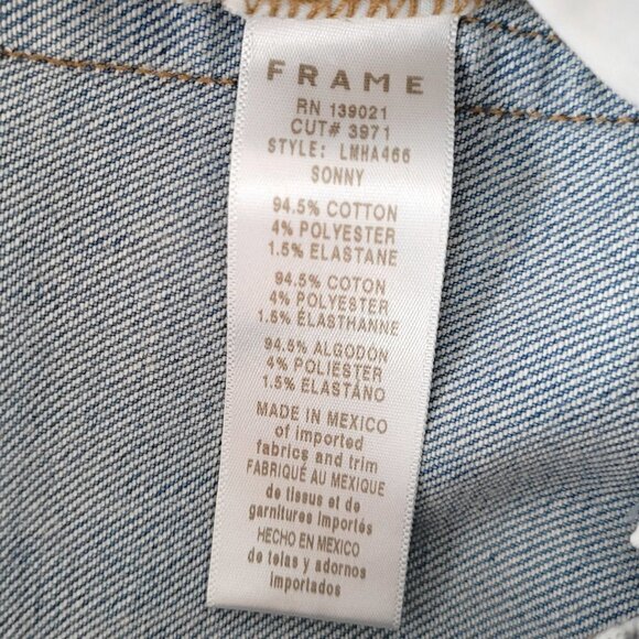 NWT Frame L'Homme Athletic Light Wash Denim Slim Fit Mid Rise Jeans - Picture 11 of 11